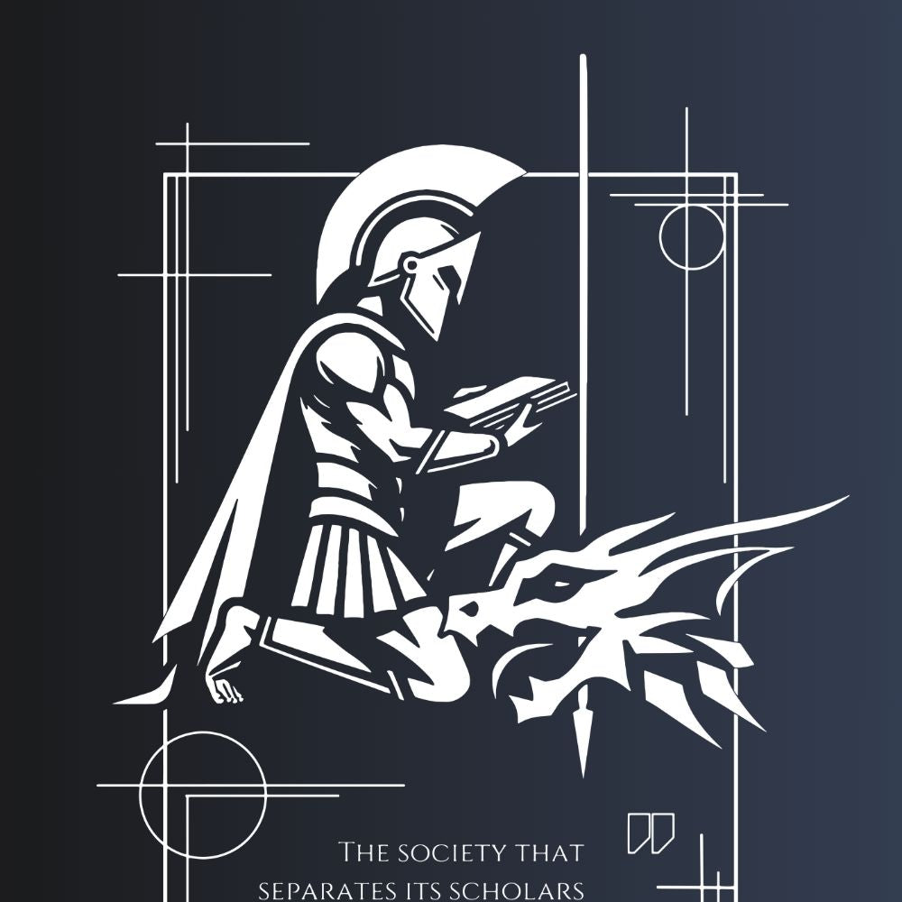 Warrior-Scholar Shirt | Thucydides Quote
