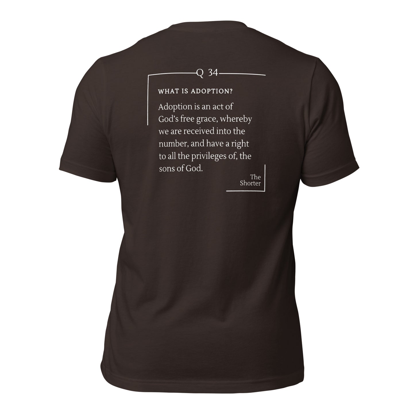 Adoption Shirt | Westminster Shorter Q34