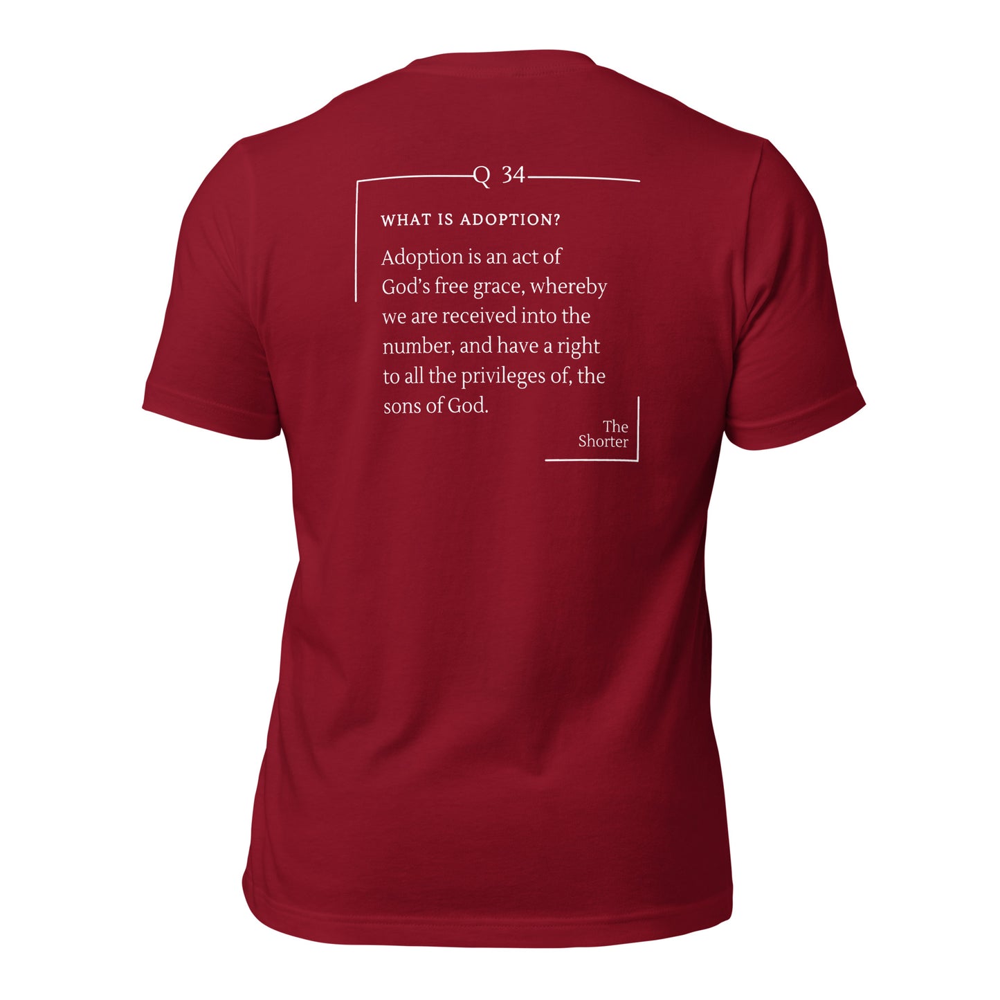 Adoption Shirt | Westminster Shorter Q34