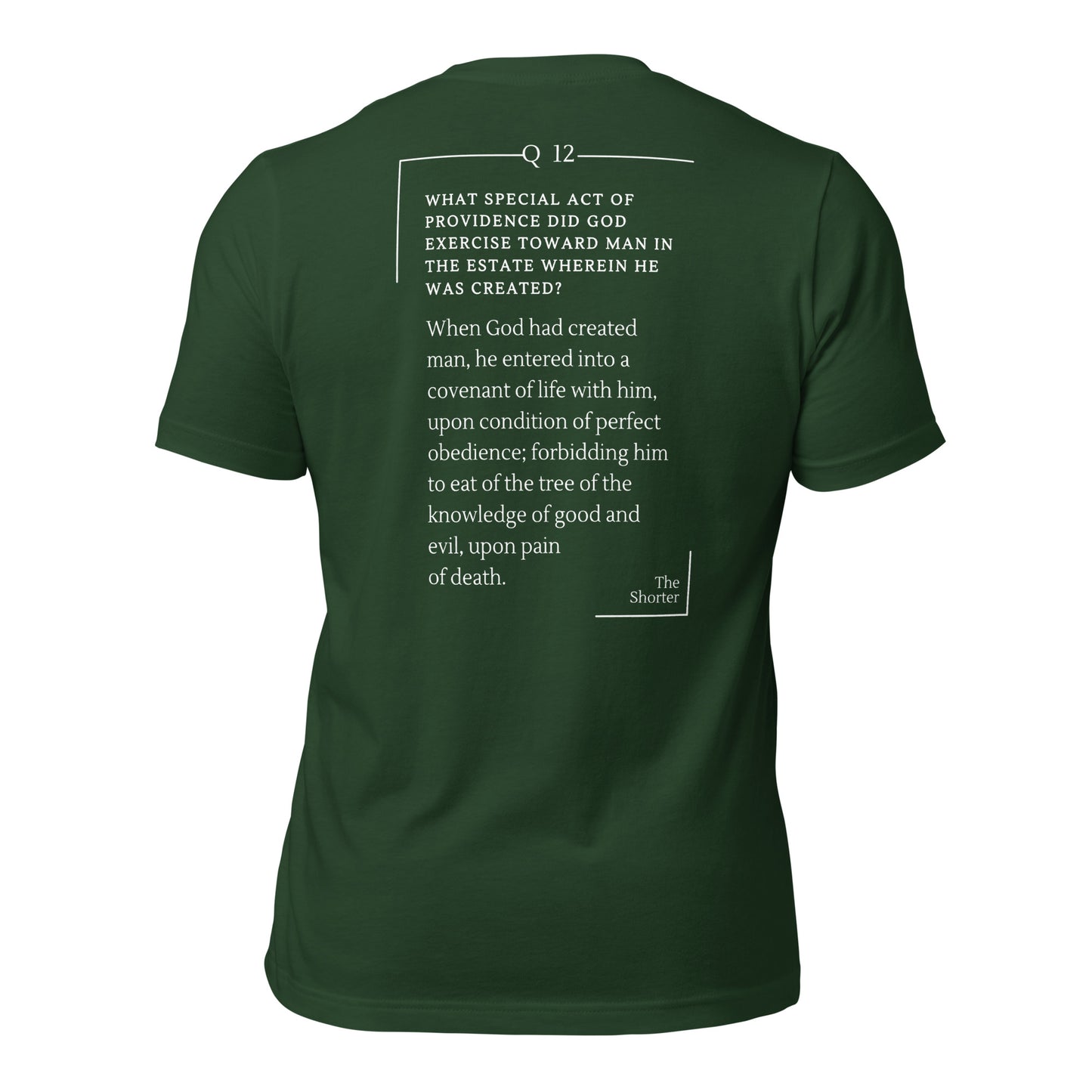 Covenant of Life Shirt | Westminster Shorter Q12