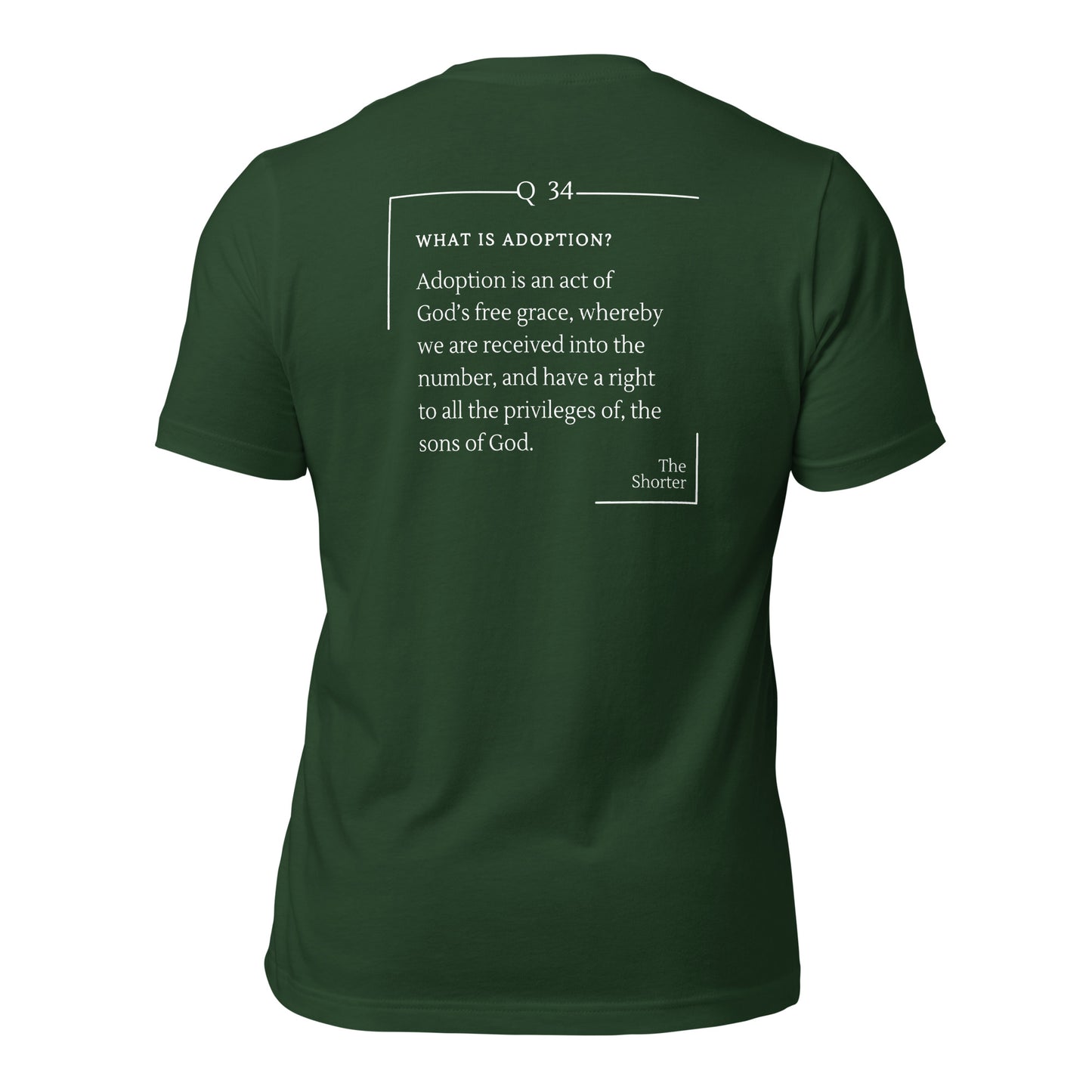 Adoption Shirt | Westminster Shorter Q34