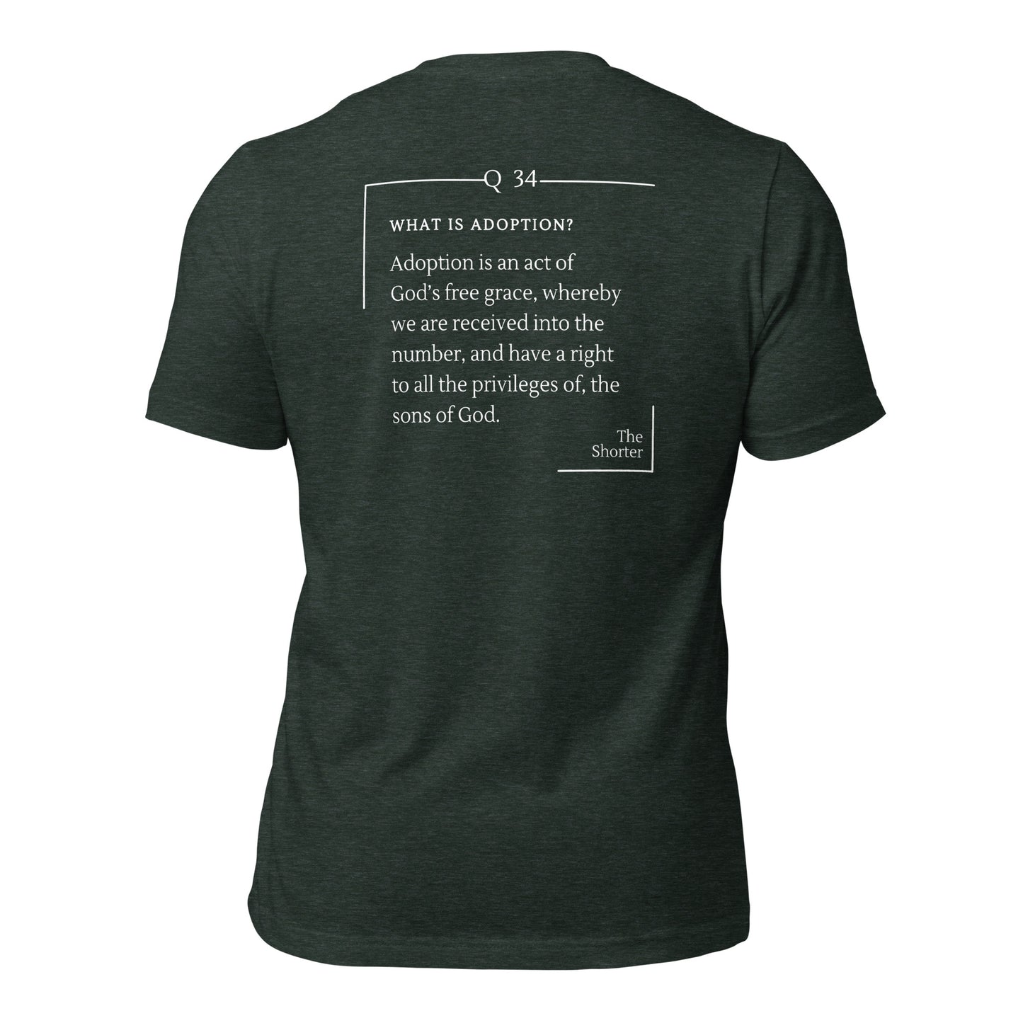 Adoption Shirt | Westminster Shorter Q34