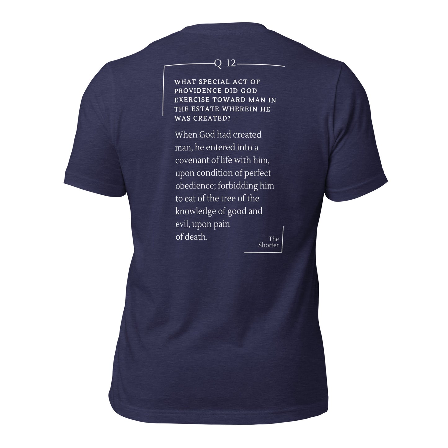 Covenant of Life Shirt | Westminster Shorter Q12