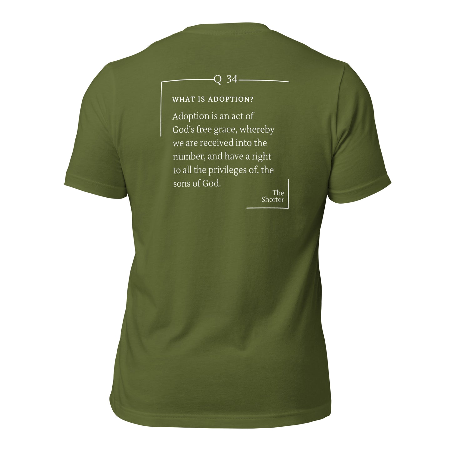 Adoption Shirt | Westminster Shorter Q34
