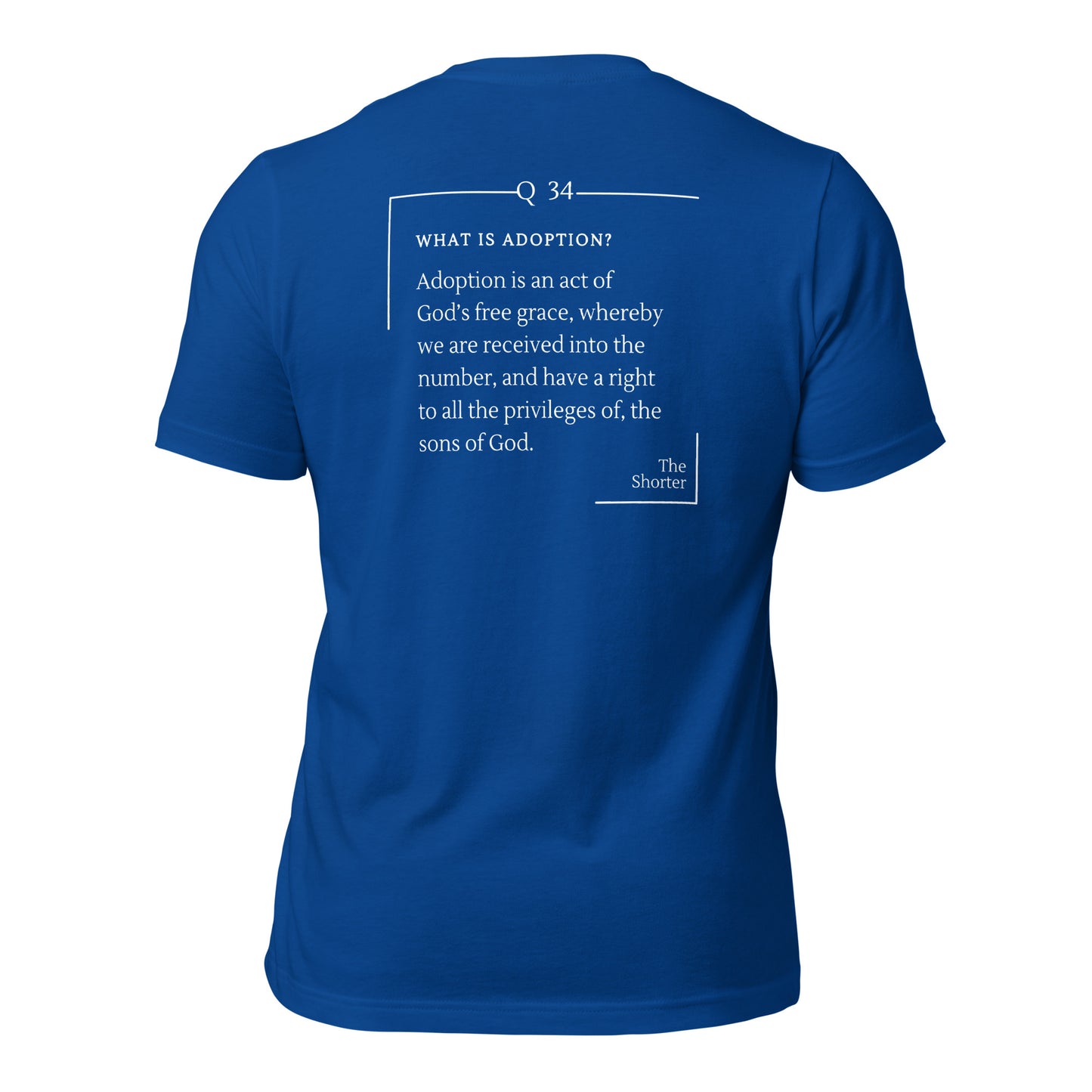 Adoption Shirt | Westminster Shorter Q34