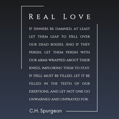 If Sinners Be Damned | Spurgeon Quote