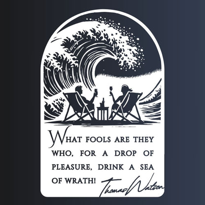 Sea of Wrath Shirt | Thomas Watson Quote