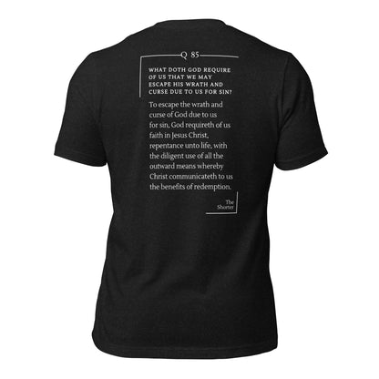 Escaping God's Wrath Shirt | Westminster Shorter Q85