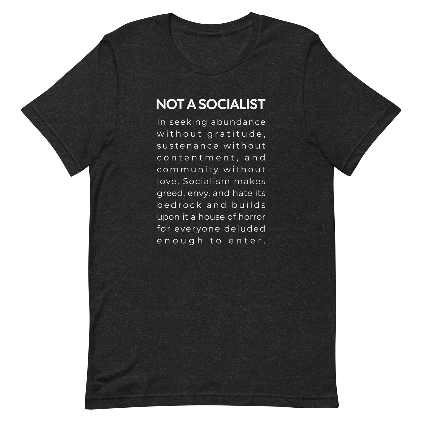 Not a Socialist | Worldview Collection