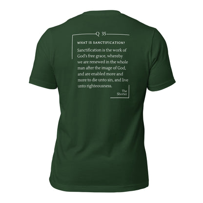 What is Sanctification? Shirt | Westminster Shorter Q35